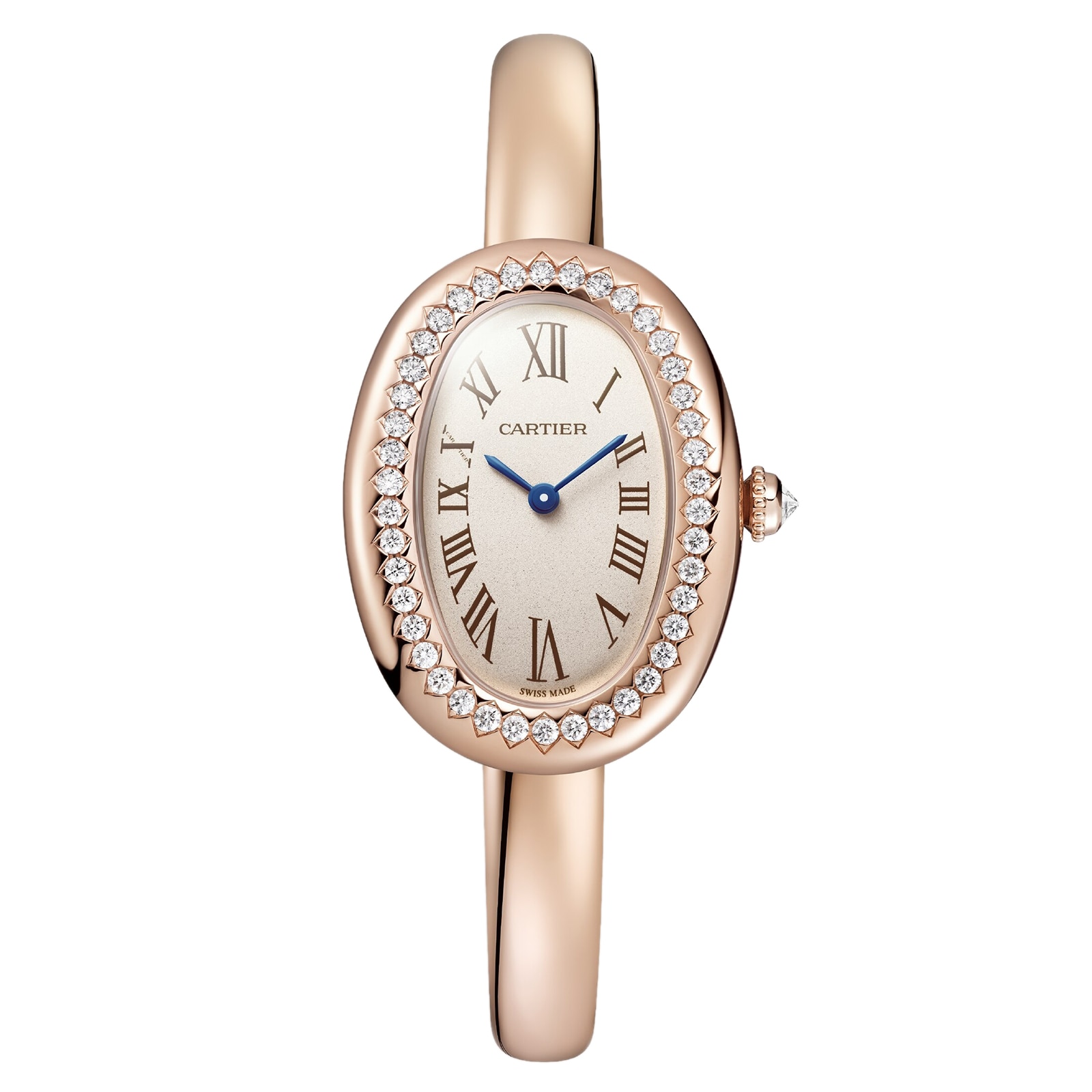 mdd2tdbdgly.jpg Cartier Baignoire Watch, Small Model, Size 15, Quartz Movement, Rose Gold Case MPN: WJBA0041 - Image 1