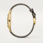 Cartier Santos-Dumont watch, large model, mechanical movement with manual winding 430 MC. Yellow gold  MPN: WGSA0097 - Image 5