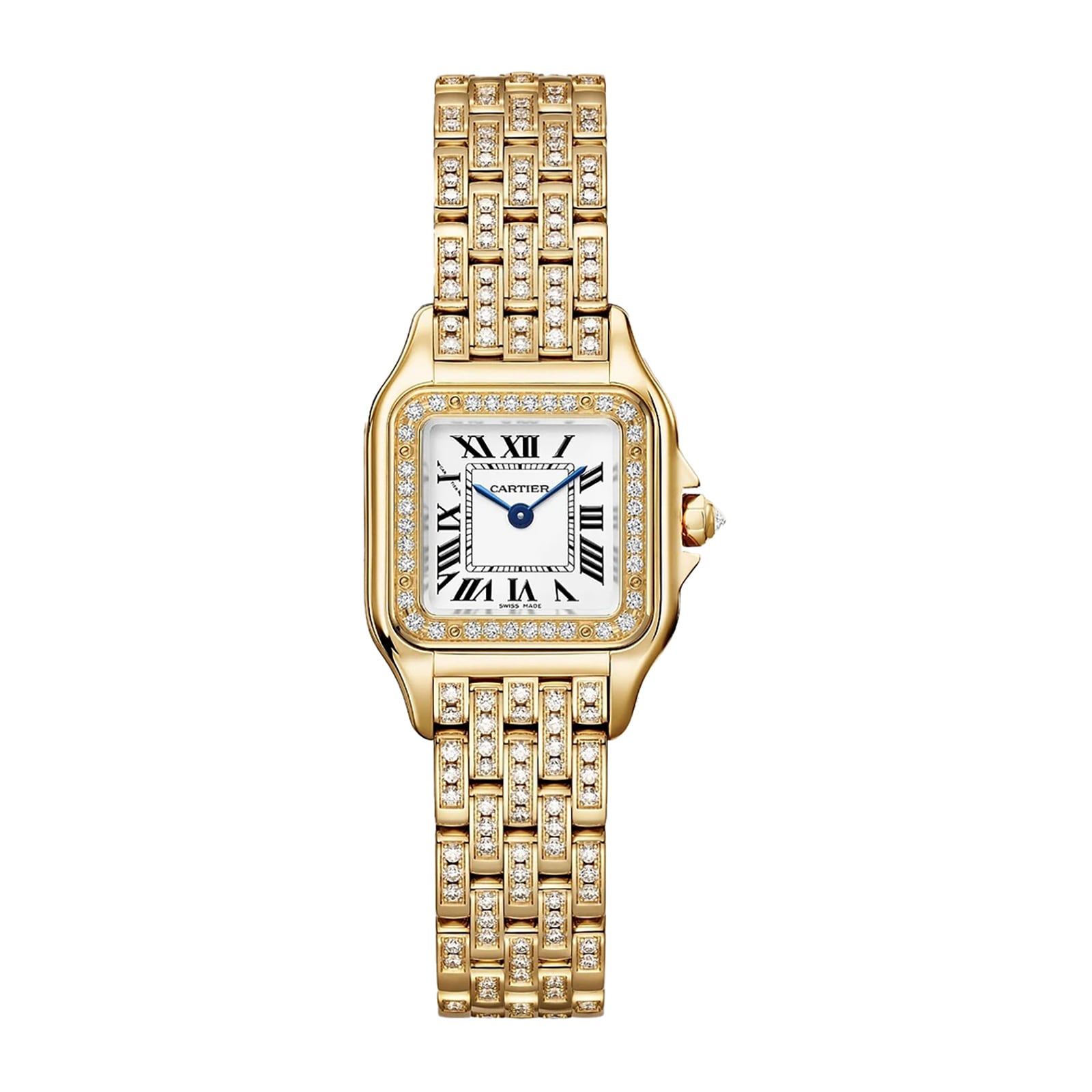 3yombrskxg2.jpg Cartier Panthère De Cartier Watch, Small Model, Quartz Movement, Yellow Gold MPN: WJPN0059 - Image 1