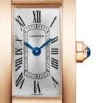 Cartier Tank Americaine Watch, Mini Model, Quartz Movement, Rose Gold Case  MPN: WGTA0341 - Image 2