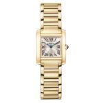 Cartier Tank Francaise Watch, Small Model, Quartz Movement, 18K Yellow GoldCase  MPN: WGTA0344