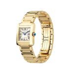 Cartier Tank Francaise Watch, Small Model, Quartz Movement, 18K Yellow GoldCase  MPN: WGTA0344 - Image 4