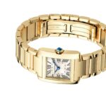 Cartier Tank Francaise Watch, Small Model, Quartz Movement, 18K Yellow GoldCase  MPN: WGTA0344 - Image 5