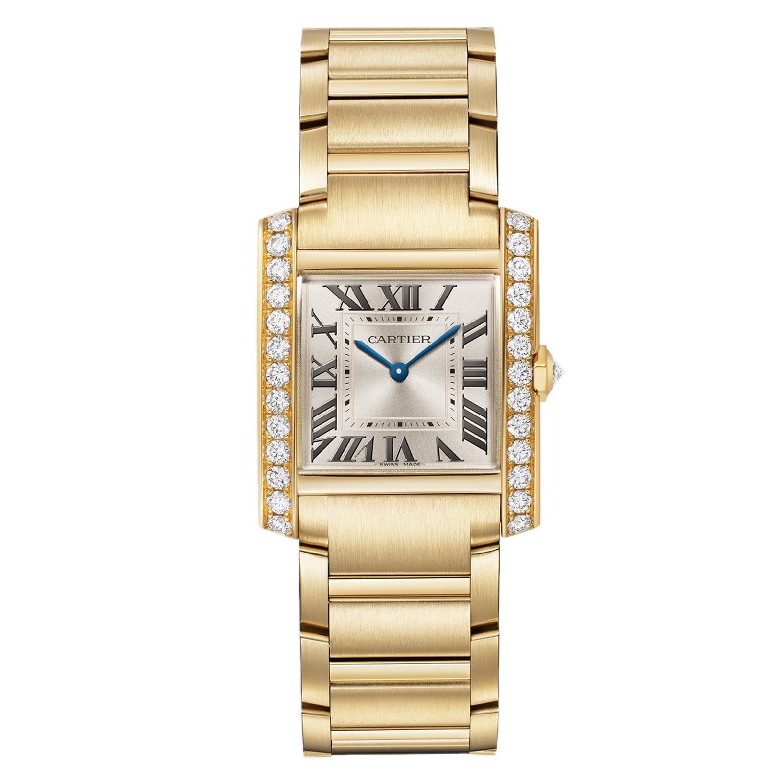 vryw4jgovlz.jpg Cartier Tank Francaise Watch, Medium Model, Quartz Movement. 18K Yellow Gold Case MPN: WJTA0061 - Image 1