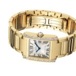Cartier Tank Francaise Watch, Medium Model, Quartz Movement. 18K Yellow Gold Case  MPN: WJTA0061 - Image 5