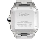 Cartier Santos De Cartier Watch Large Model, Automatic Movement, Steel, ADLC, Interchangeable Metal And Rubber Bracelets  MPN: WSSA0037 - Image 7
