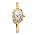 Cartier Baignoire Watch, Small Model, Size 16, Quartz Movement, Yellow Gold Case  MPN: WGBA0025