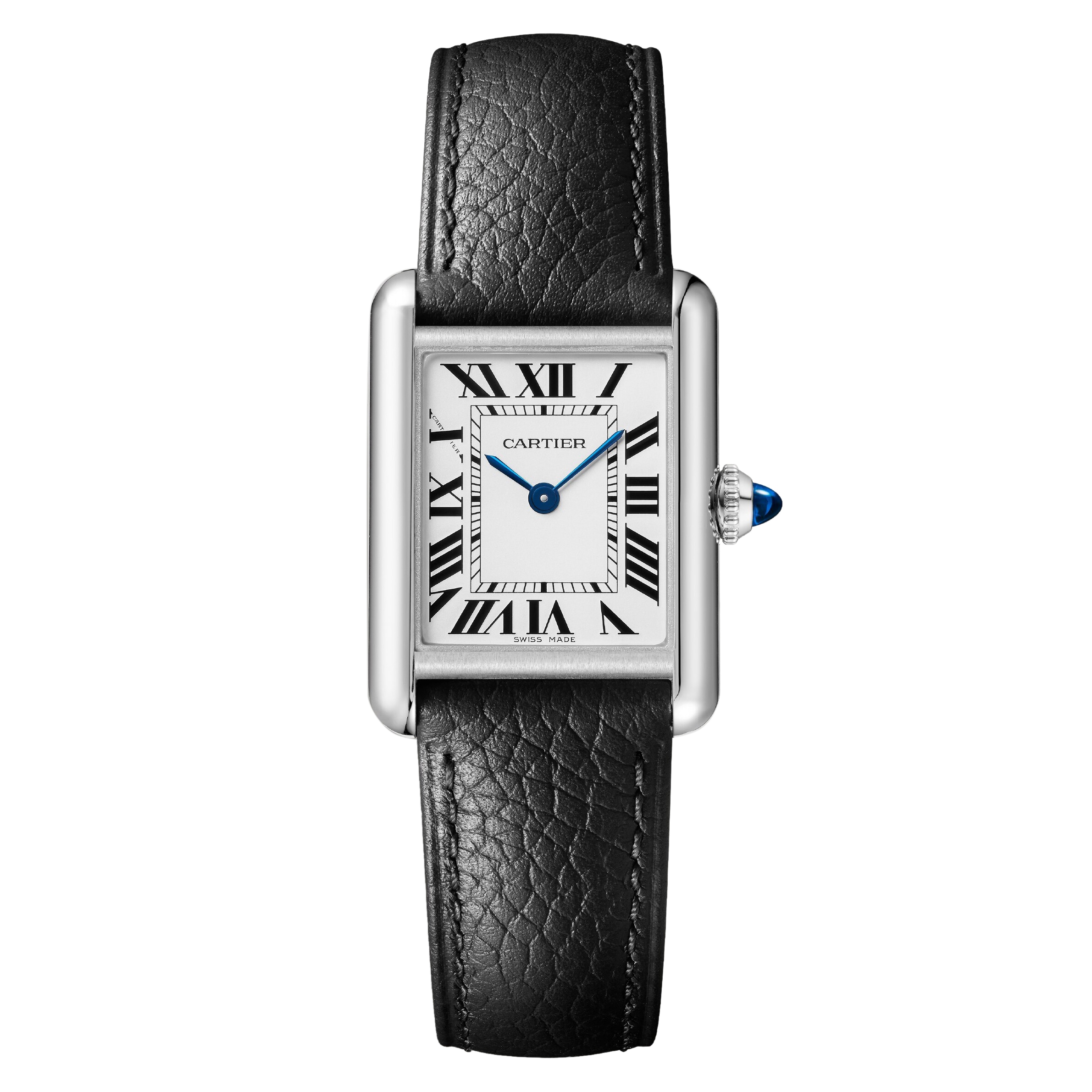 gfho1e3zva5.jpg Cartier Tank Must Watch, Small Model, SolarBeat Photovoltaic Movement, Steel Case MPN: WSTA0119 - Image 1