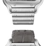 Cartier Santos De Cartier Watch, Large Model, Mechanical Movement With Automatic Winding, Steel  MPN: WSSA0076 - Image 3