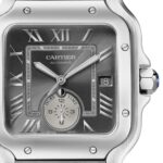 Cartier Santos De Cartier Watch, Large Model, Mechanical Movement With Automatic Winding, Steel  MPN: WSSA0076 - Image 4