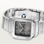 Cartier Santos De Cartier Watch, Large Model, Mechanical Movement With Automatic Winding, Steel  MPN: WSSA0076 - Image 5