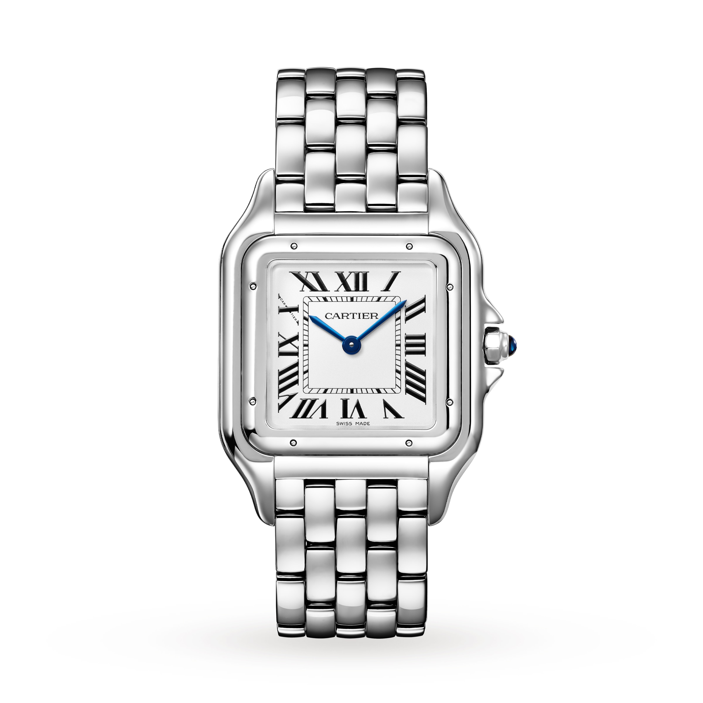 ostk0icvxtt.jpg Cartier Panthère De Cartier Watch, Large Model, Quartz Movement, Steel MPN: WSPN0011 - Image 1