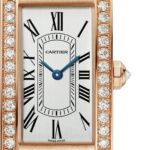 Cartier Tank Américaine Watch, Small Model, Quartz Movement, Rose Gold  MPN: WJTA0056 - Image 2