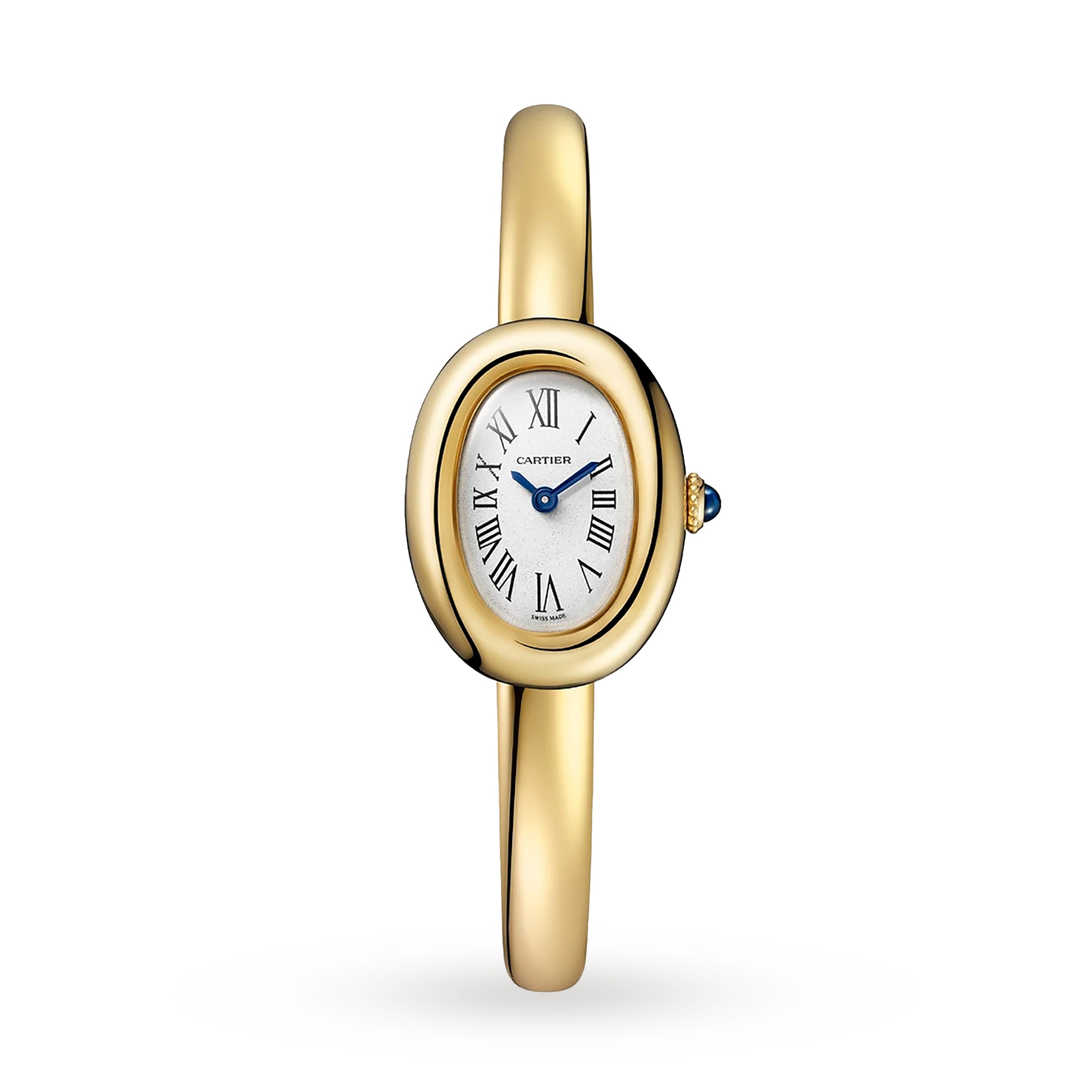 3r50dfx2izj.jpg Cartier Baignoire Watch, Mini Model, Size 15, Quartz Movement, Yellow Gold MPN: WGBA0077 - Image 1