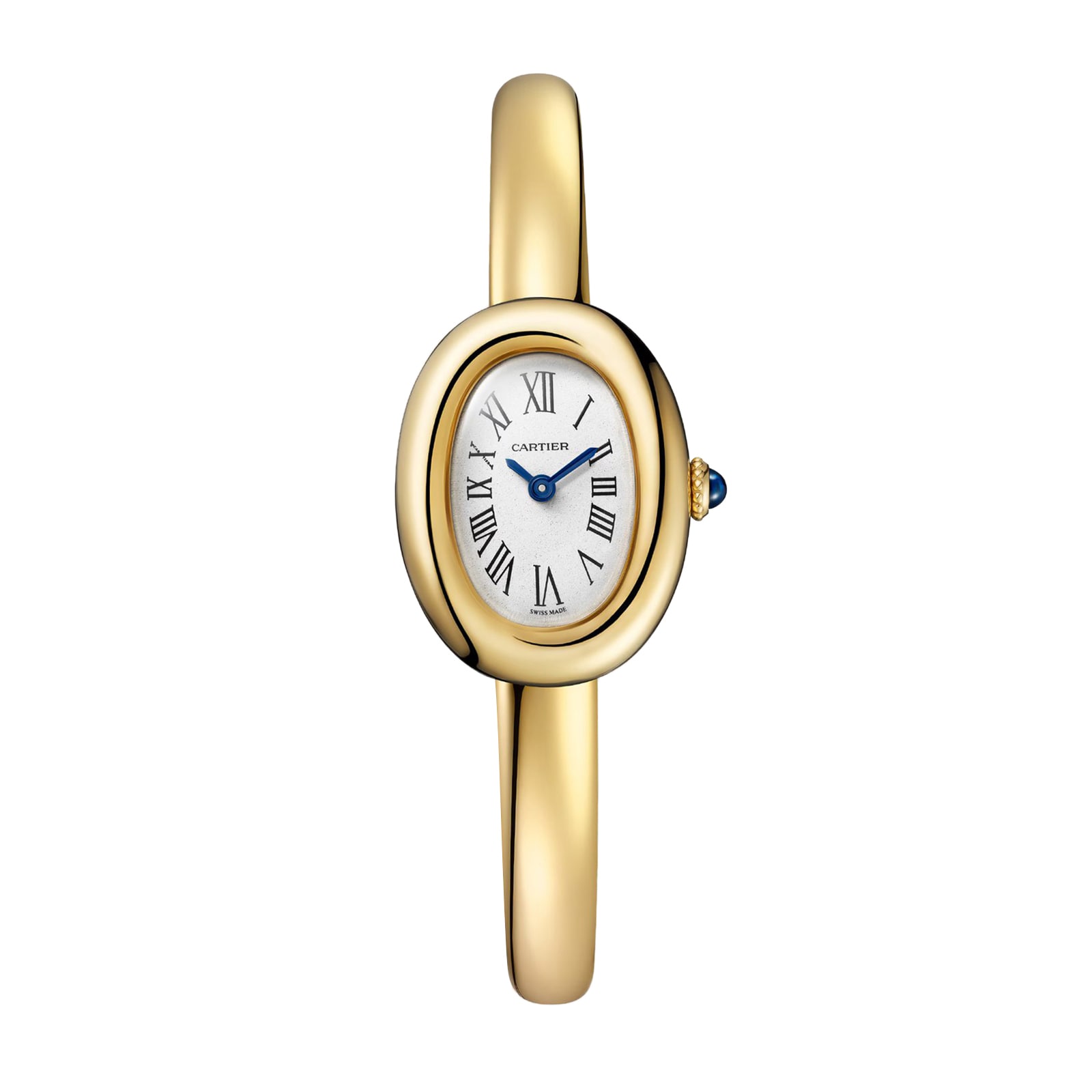 hymxq4k2k4s.jpg Cartier Baignoire Watch, Mini Model, Size 17, Quartz Movement, 18K Yellow Gold MPN: WGBA0050 - Image 1