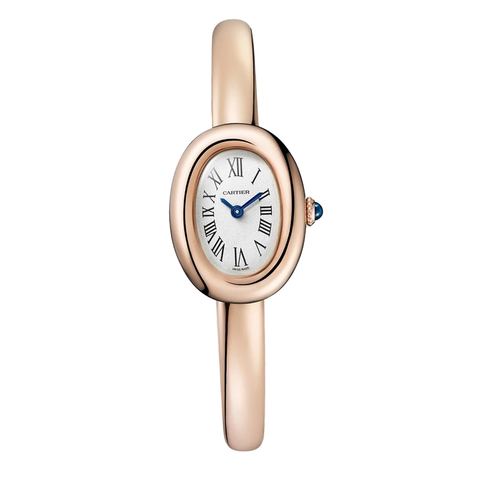 incctnlq1md.jpg Cartier Baignoire Watch, Mini Model, Size 16, Quartz Movement, Rose Gold MPN: WGBA0048 - Image 1