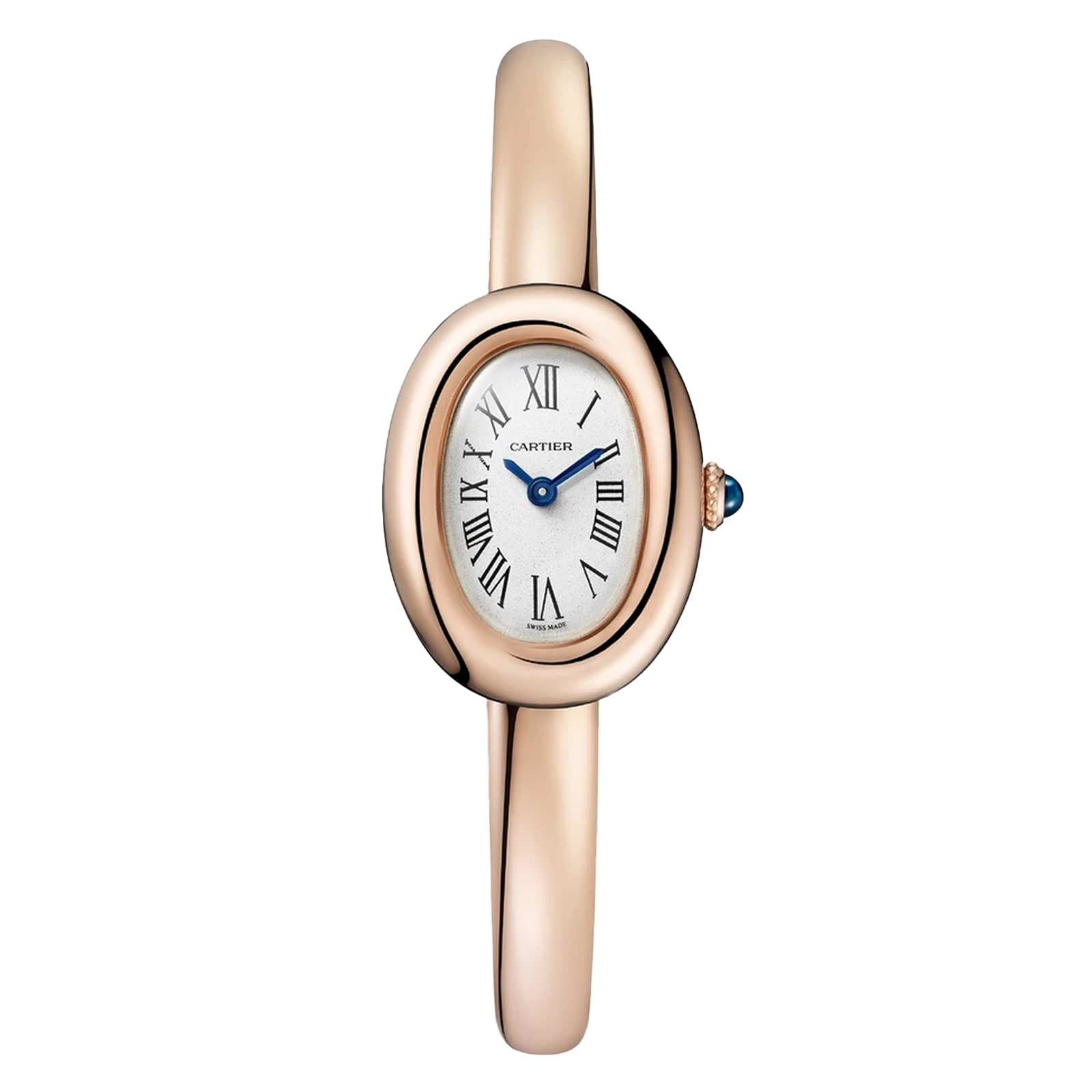 qtsn54cxzzz.jpg Cartier Baignoire Watch, Mini Model, Size 15, Quartz Movement, Rose Gold MPN: WGBA0047 - Image 1