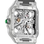 Cartier Santos De Cartier Watch, Skeleton, Large Model, Manufacture Mechanical Movement With Manual Winding  MPN: WHSA0028 - Image 3