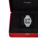 Cartier Santos De Cartier Watch, Skeleton, Large Model, Manufacture Mechanical Movement With Manual Winding  MPN: WHSA0028 - Image 8