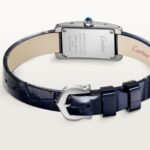 Cartier Tank Américaine Watch, Mini Model, Quartz Movement, Steel, Leather  MPN: WSTA0116 - Image 6