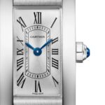 Cartier Tank Américaine Watch, Mini Model, Quartz Movement, Steel, Leather  MPN: WSTA0081 - Image 3