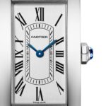 Cartier Tank Américaine Watch, Small Model, Quartz Movement, Steel, Leather  MPN: WSTA0082 - Image 3