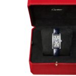 Cartier Tank Américaine Watch, Small Model, Quartz Movement, Steel, Leather  MPN: WSTA0082 - Image 4