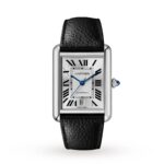 Cartier Tank Must, Extra-Large Model, Automatic Movement, Steel, Leather  MPN: WSTA0040