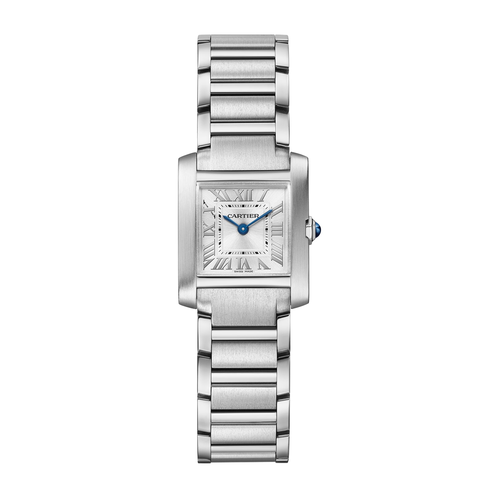 d44v4cmyklb.jpg Cartier Tank Française Watch Small Model, Quartz Movement, Steel MPN: WSTA0065 - Image 1