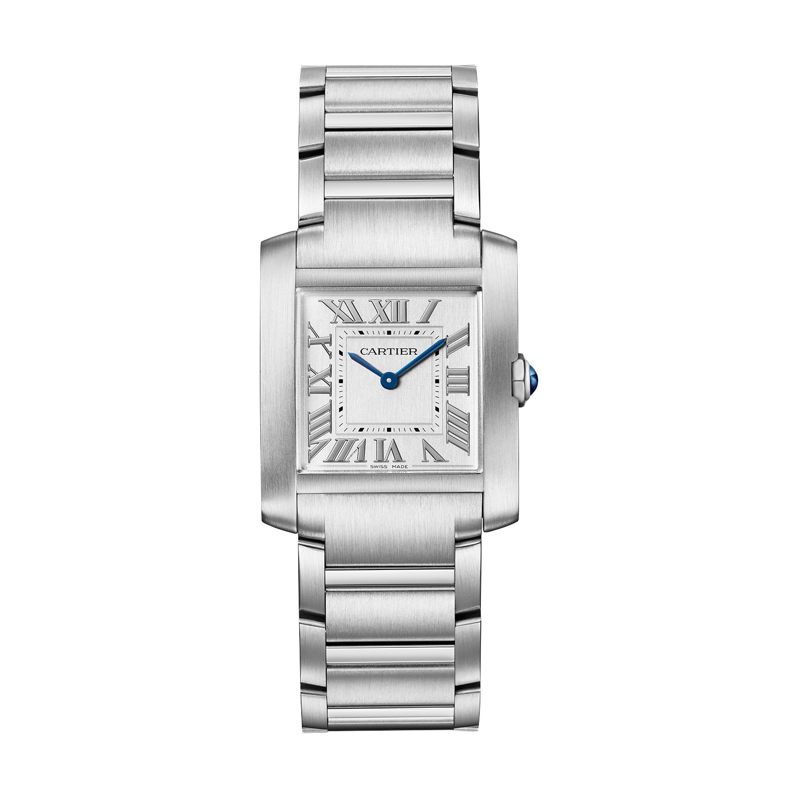gzgvsuw5gnn.jpg Cartier Tank Française Watch Medium Model, Quartz Movement, Steel MPN: WSTA0074 - Image 1