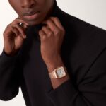 Cartier Santos De Cartier Watch Medium Model, Mechanical Movement With Automatic Winding  MPN: WGSA0031 - Image 9