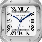 Cartier Santos De Cartier Watch Medium Model, Automatic Movement, Steel, Interchangeable Metal And Leather Bracelets  MPN: WSSA0029 - Image 5