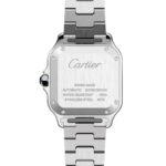 Cartier Santos De Cartier Watch Medium Model, Automatic Movement, Steel, Interchangeable Metal And Leather Bracelets  MPN: WSSA0029 - Image 7