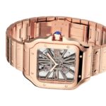 Cartier Santos De Cartier Watch, Large Model, Manual Winding, Rose Gold  MPN: WHSA0016 - Image 5