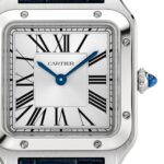 Cartier Santos-Dumont Watch Small Model, Quartz Movement, Steel, Leather  MPN: WSSA0086 - Image 4