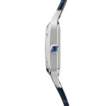 Cartier Santos-Dumont Watch Small Model, Quartz Movement, Steel, Leather  MPN: WSSA0086 - Image 9