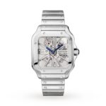 Cartier Santos De Cartier Watch, Large Model, Hand-Wound Mechanical Movement, Steel  MPN: WHSA0015