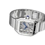 Cartier Santos De Cartier Watch, Large Model, Hand-Wound Mechanical Movement, Steel  MPN: WHSA0015 - Image 6