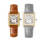 Cartier Tank Louis Cartier Watch Small Model, Quartz Movement, Yellow Gold, Leather  MPN: WGTA0342 - Image 8