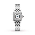 Cartier Panthère De Cartier Watch Small Model, Quartz Movement, Steel, Diamonds  MPN: W4PN0016