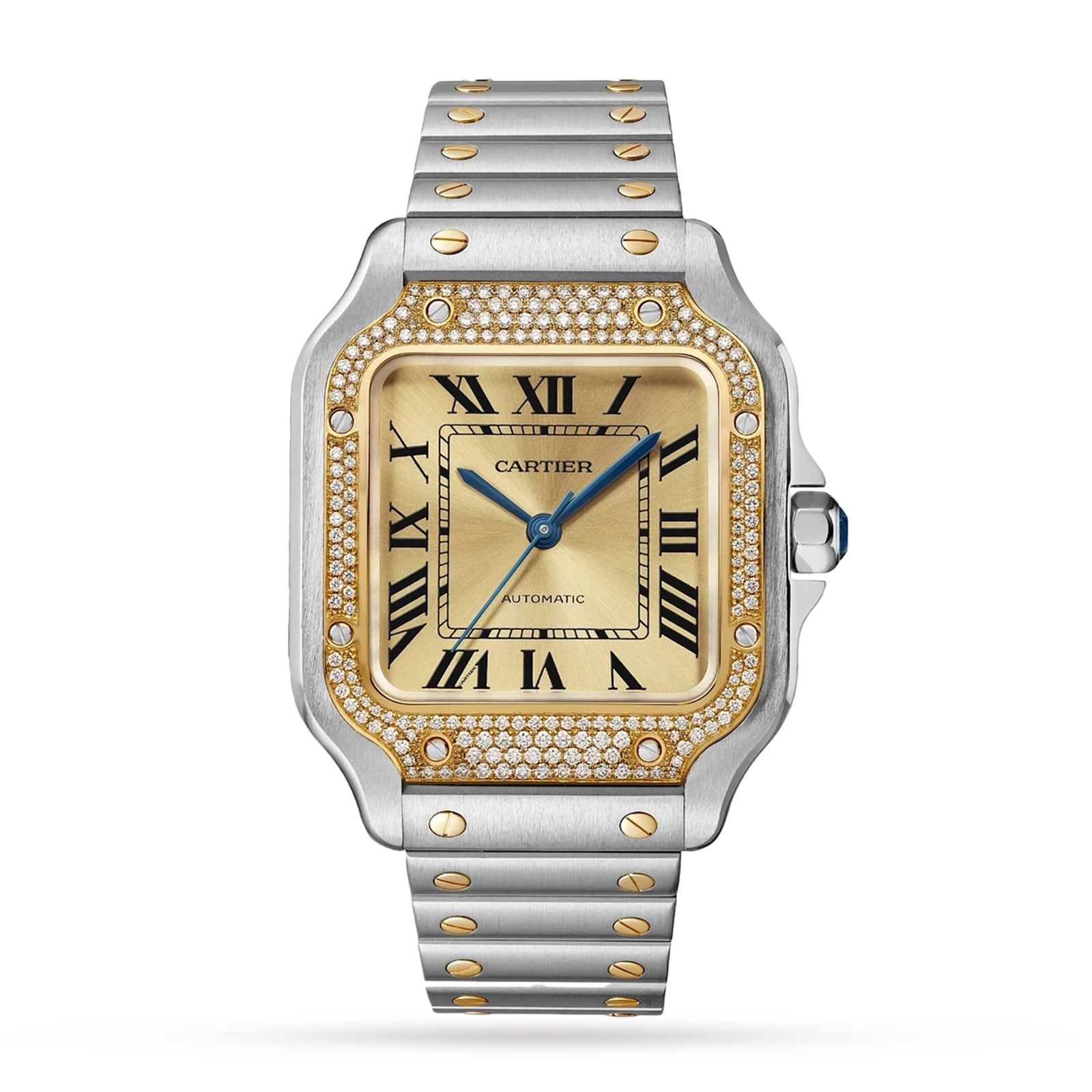 n4g5karqb11.jpg Cartier Santos De Cartier Medium Model, Mechanical Movement With Automatic Winding MPN: W3SA0007 - Image 1