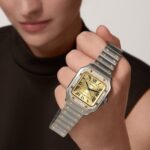 Cartier Santos De Cartier Medium Model, Mechanical Movement With Automatic Winding  MPN: W3SA0007 - Image 5