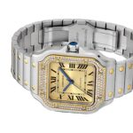 Cartier Santos De Cartier Medium Model, Mechanical Movement With Automatic Winding  MPN: W3SA0007 - Image 8