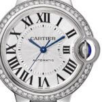 Cartier Ballon Bleu De Cartier Watch, 33mm, Mechanical Movement With Automatic Winding, Steel, Diamonds  MPN: W4BB0023 - Image 3