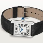 Cartier Tank Must, Small Model, Quartz Movement, Steel, Leather  MPN: WSTA0110 - Image 5