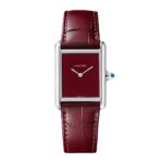 Cartier Tank Must De Cartier, Large Model, Quartz Movement, Steel, Leather  MPN: WSTA0054