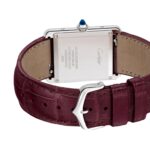 Cartier Tank Must De Cartier, Large Model, Quartz Movement, Steel, Leather  MPN: WSTA0054 - Image 6