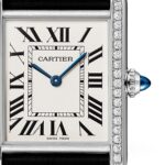 Cartier Tank Must Watch, Large Model, Quartz Movement, Steel, Diamonds  MPN: W4TA0017 - Image 3