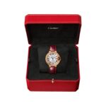Cartier Ballon Bleu De Watch, 33mm, Rose Gold, Diamonds, Leather  MPN: WJBB0033 - Image 9