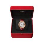 Cartier Ballon Bleu De Watch, 36mm, Rose Gold, Diamonds, Leather  MPN: WJBB0034 - Image 8